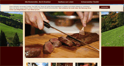 Desktop Screenshot of loewen-muenstertal.de